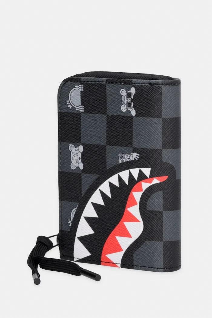 Sprayground - Schwarze Kunstleder-Geldbörse 910W8917NSZ
