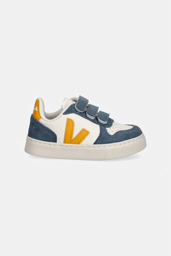 Veja Small V-10 çocuk deri spor ayakkabı