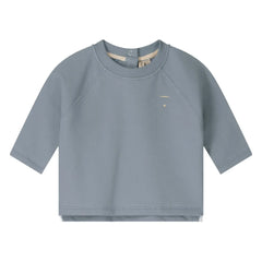 Gray Label - Organik pamuk düz sweatshirt | Gri
