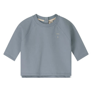 Gray Label - Organik pamuk düz sweatshirt | Gri