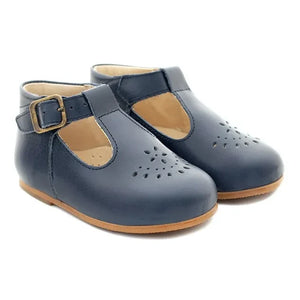 Poppée - Milton T-Bar Mary Janes | Marineblau