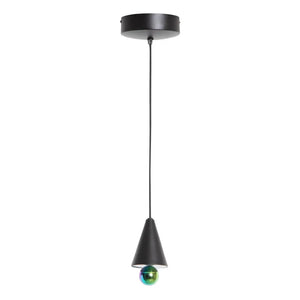Petite Friture - Cherry Pendelleuchte aus recyceltem Aluminium | Schwarz
