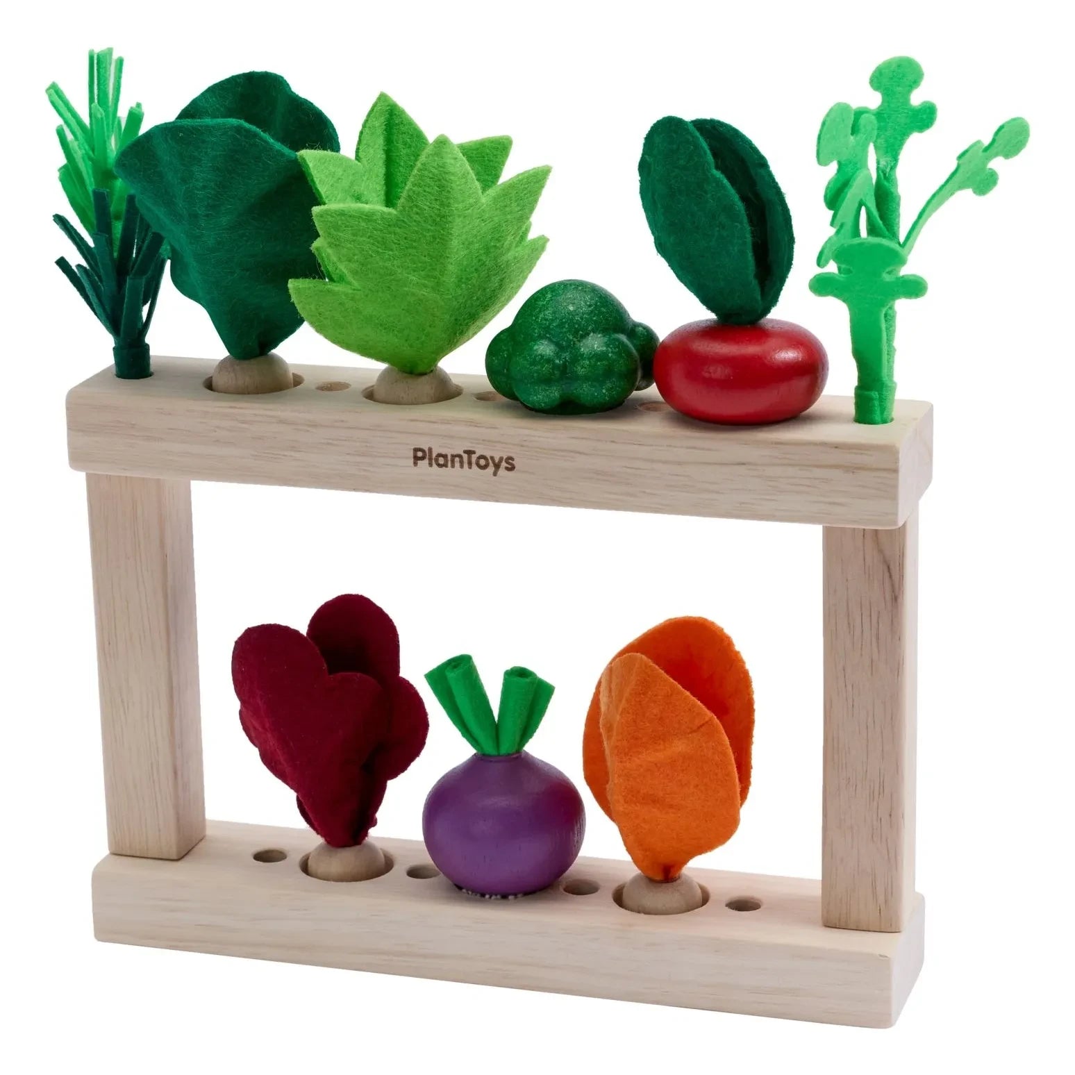 Plan Toys - İki Katlı Sebze Bahçesi
