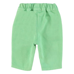Piupiuchick - Gerade geschnittene Baby-Jeans | Wiesengrün