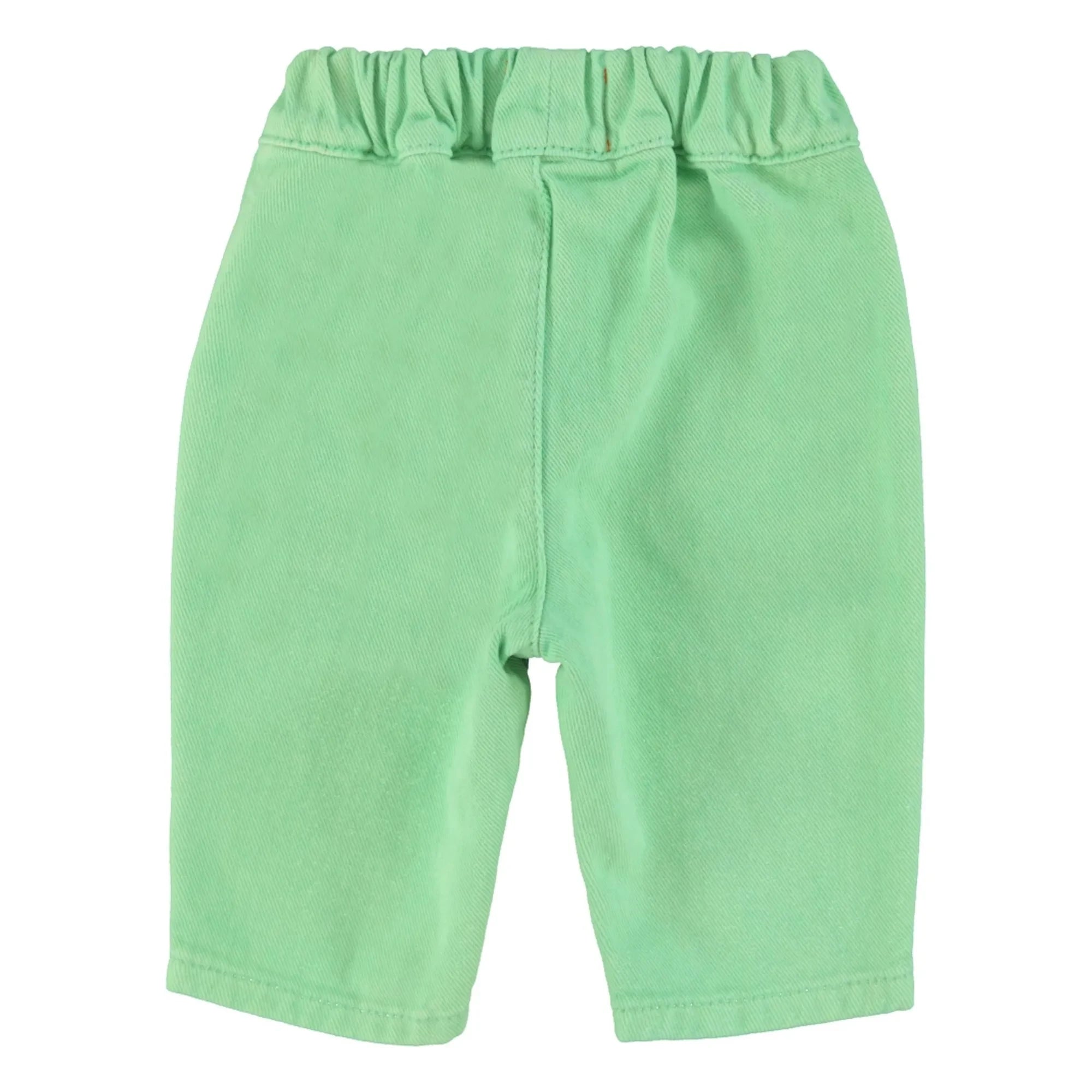 Piupiuchick - Gerade geschnittene Baby-Jeans | Wiesengrün