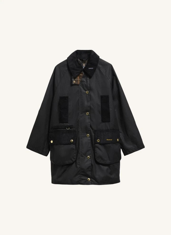 Barbour - Icons Modern Beaufort Pamuk Ceket | Siyah