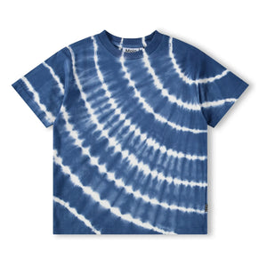 Molo - Riley Batik Bio-Baumwoll-T-Shirt | Blau