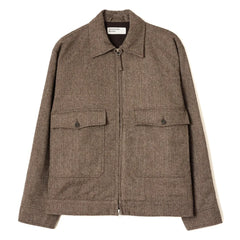 Universal Works - S130 Yün Ceket | Taupe kahverengi