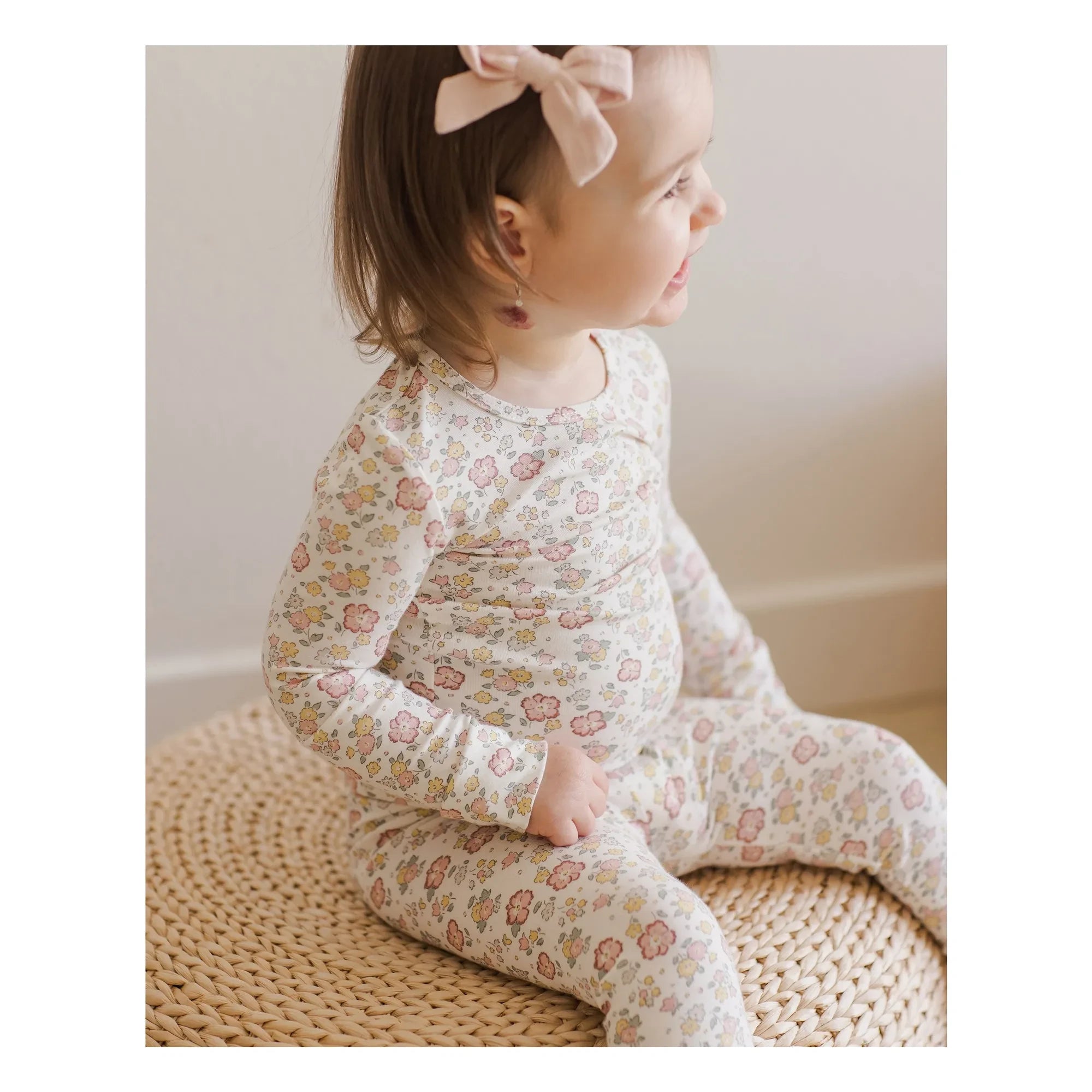Quincy Mae - Bambus Pyjama | Elfenbein