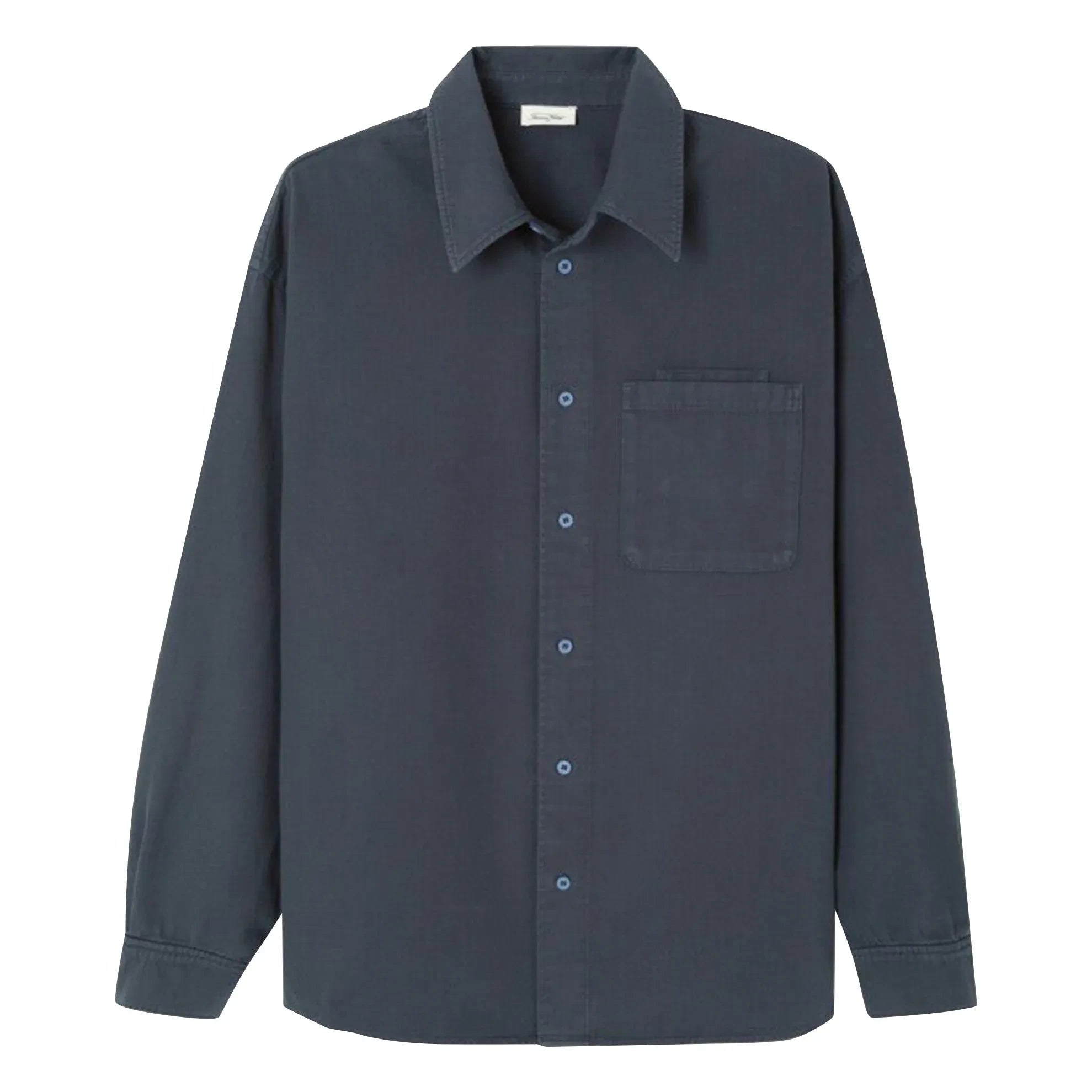 American Vintage - Abotown Hemd | Blau schwarz