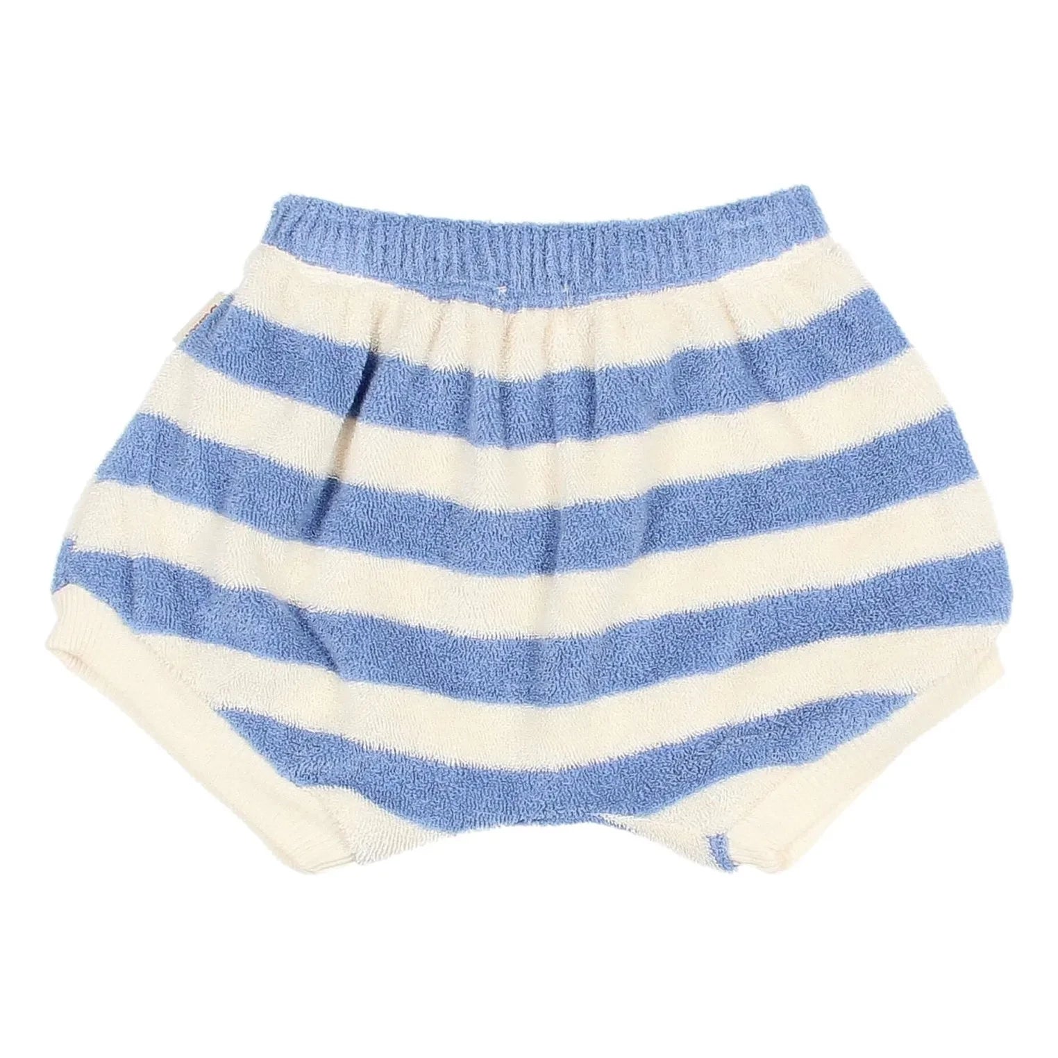 Búho - Gestreifte Shorts aus Bio-Baumwolle | Hellblau
