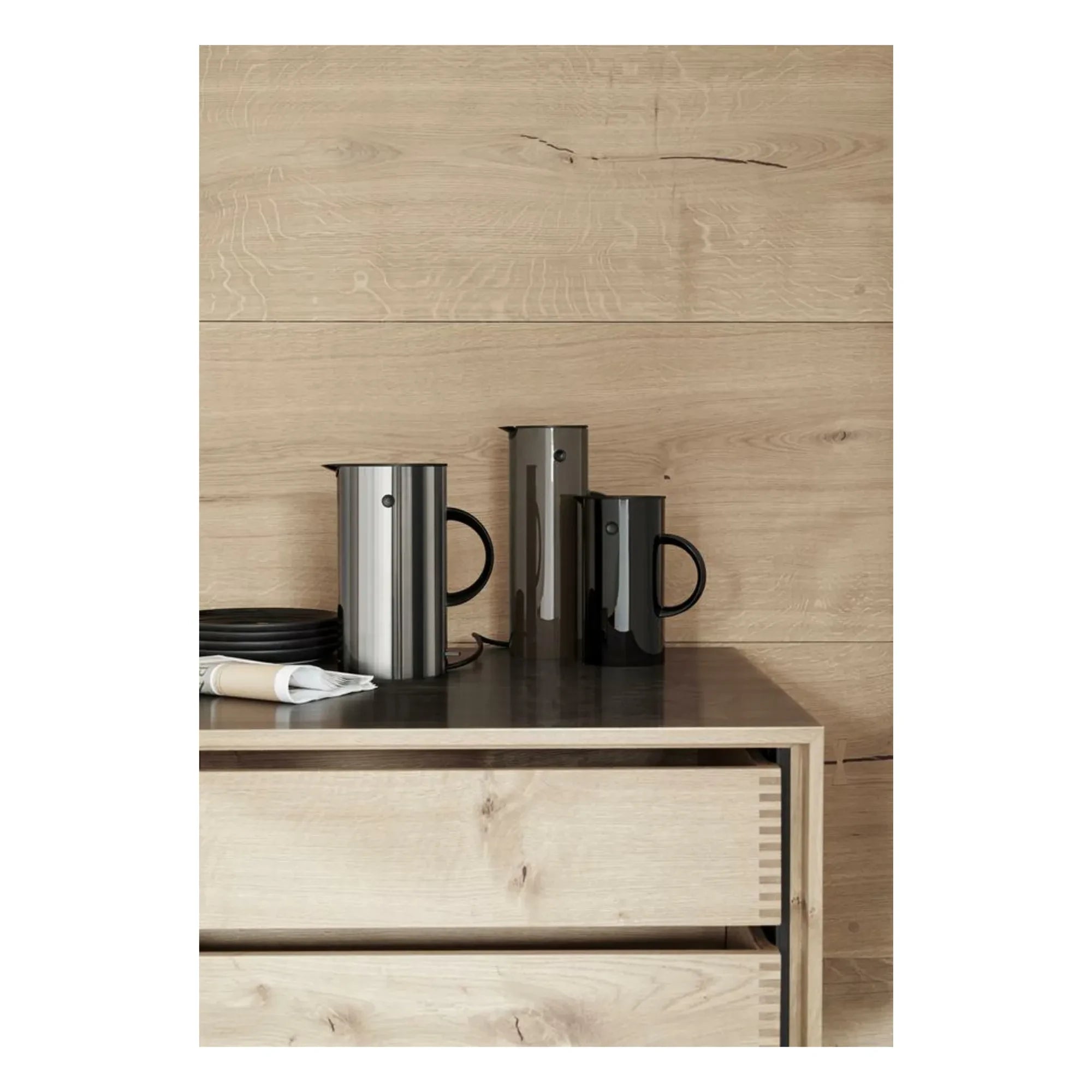 Stelton - EM77 1,5 L elektrikli su ısıtıcısı | Çelik