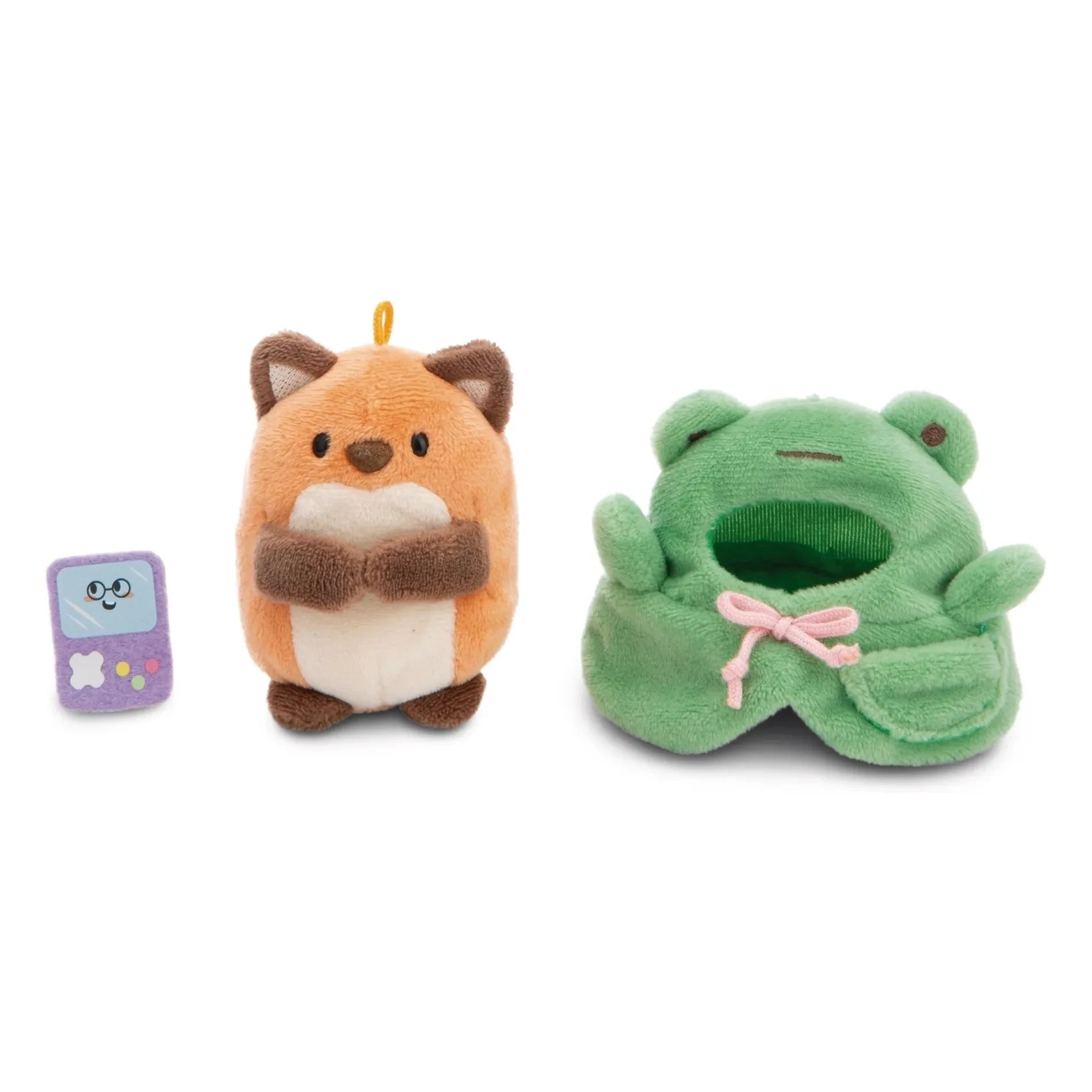 Nici - Frosch kostümierter Geeks Plüsch | Grün