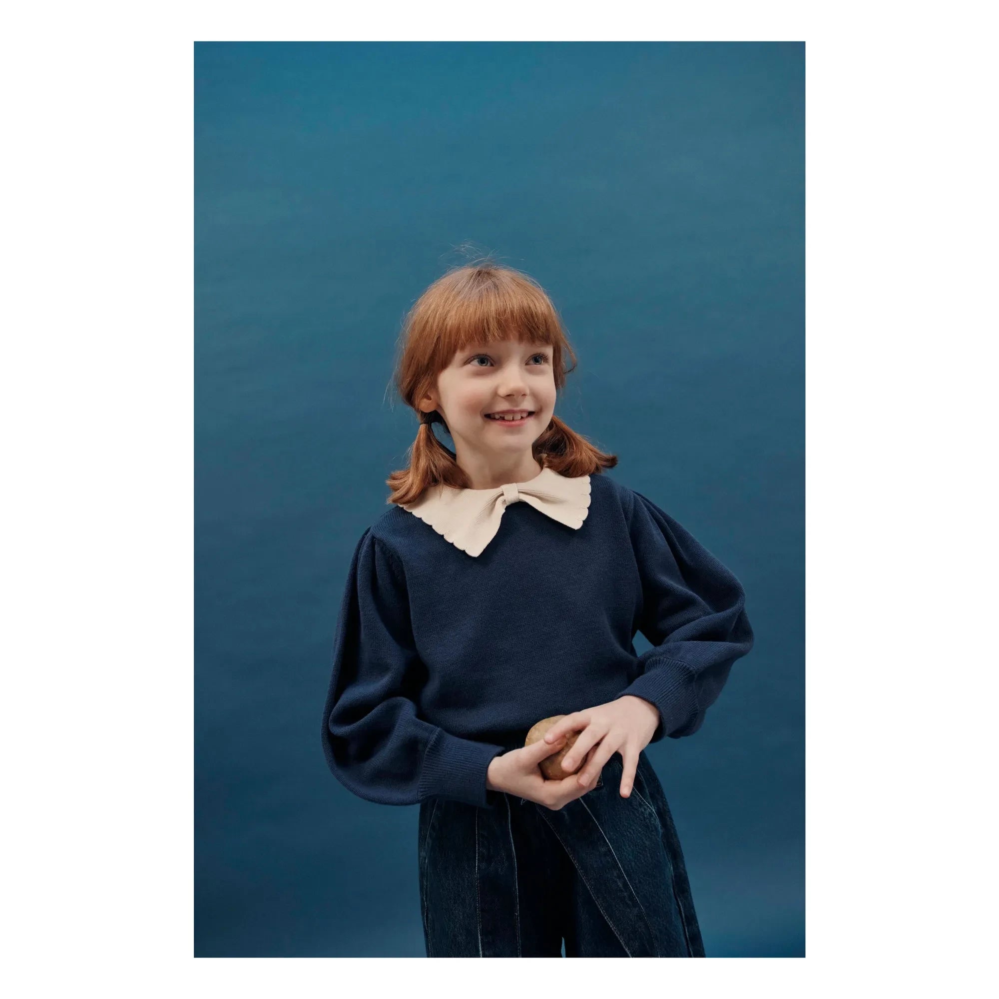 Emile et Ida - Geniş Kemerli Jean | Mavi
