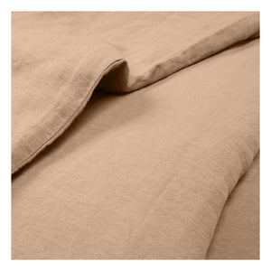 Gütergemeinschaft - Gewaschener Leinen-Bettbezug | Dusty Pink