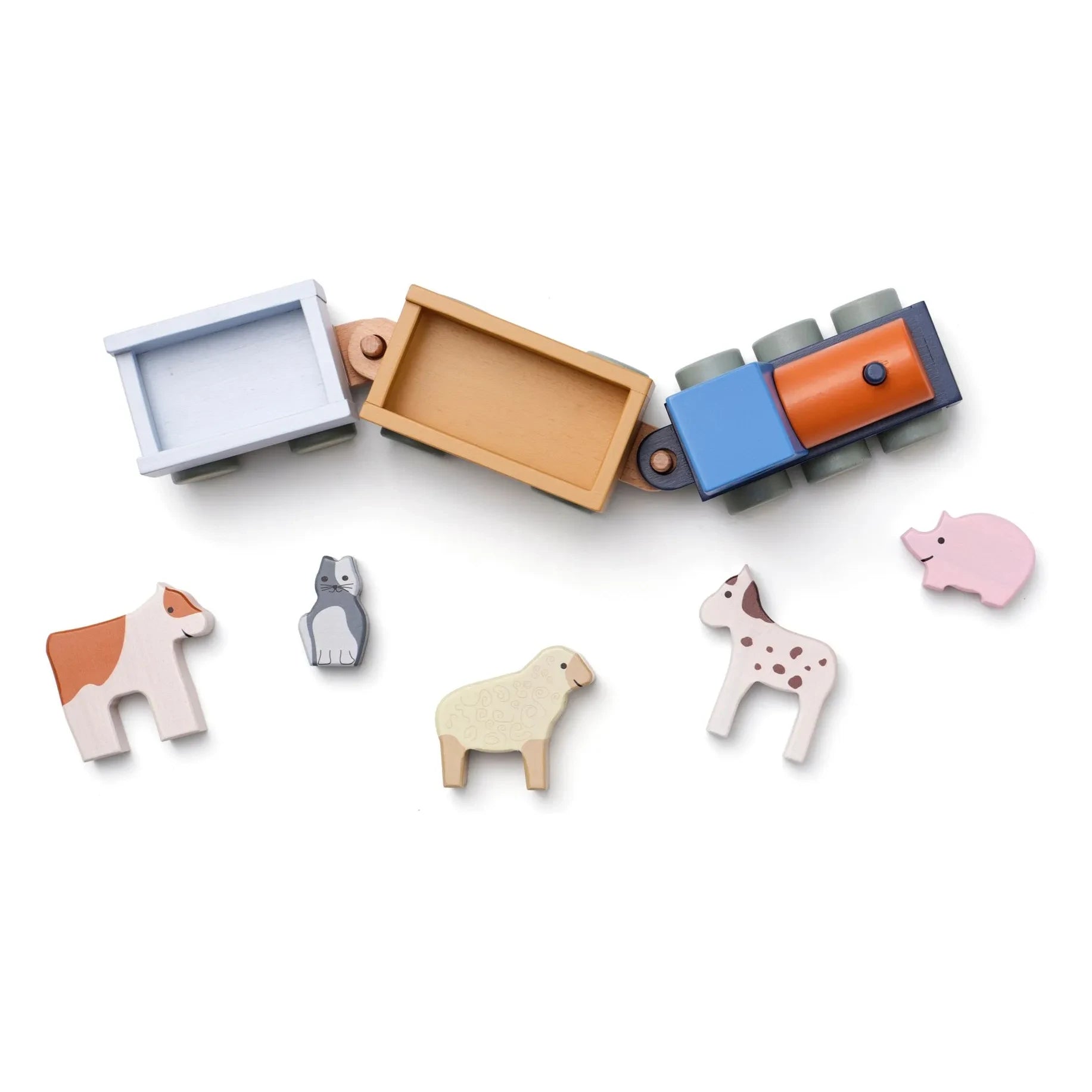 Kid's Concept - Bauernhoftiere Zug