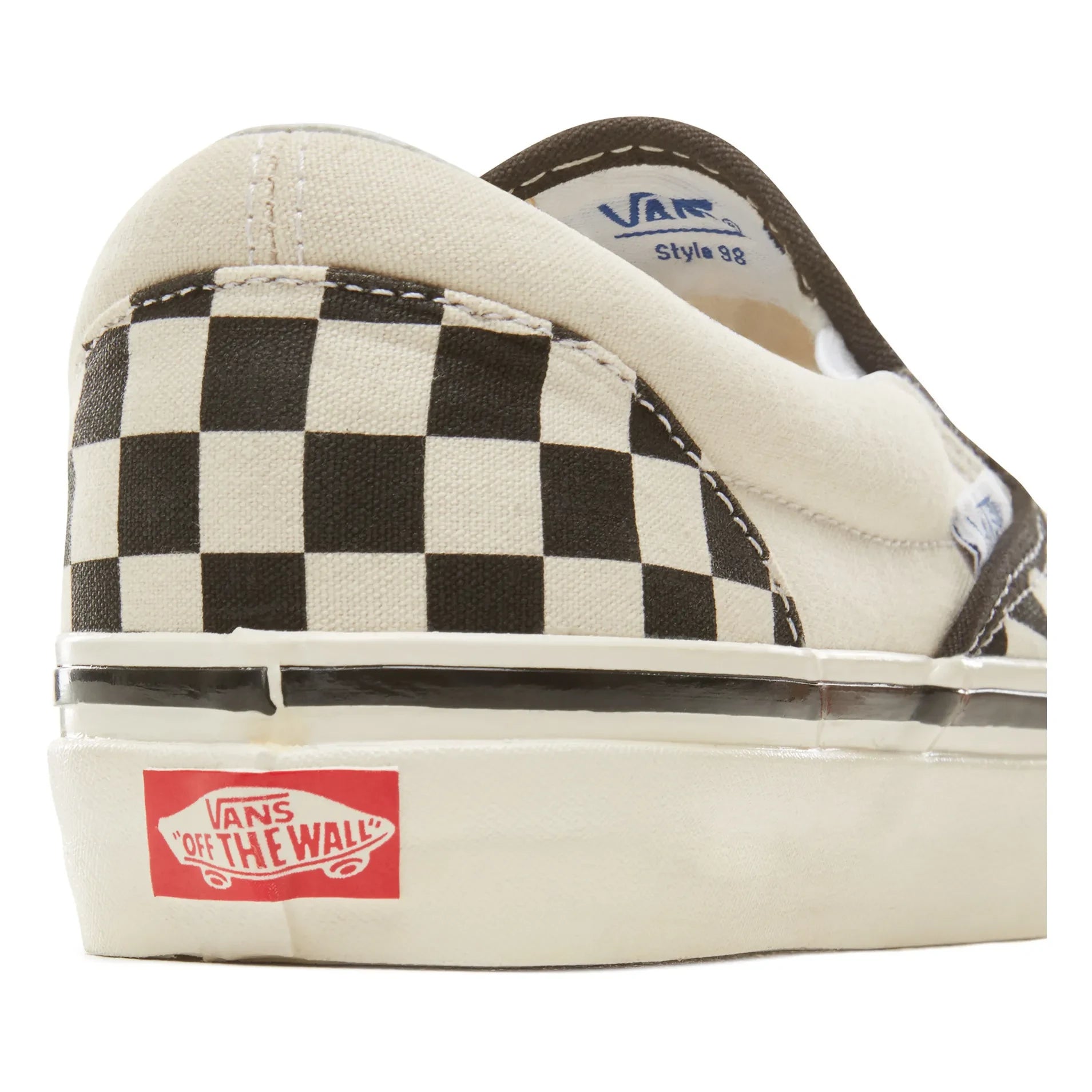 Vans - Checkerboard Classic Slip-On 98 DX Sneaker | Schwarz