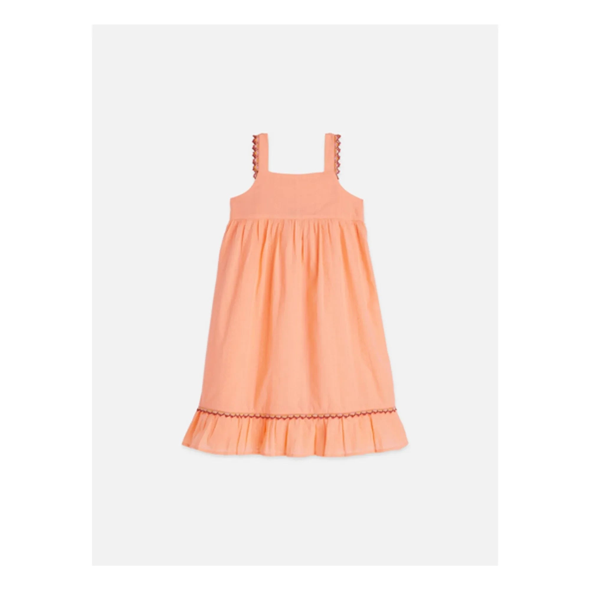 Scotch & Soda - Trägerkleid mit Rüschen | Koralle