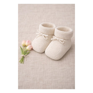 Lililotte - Eugène Bio-Baumwoll-Pantoffeln | Ecru