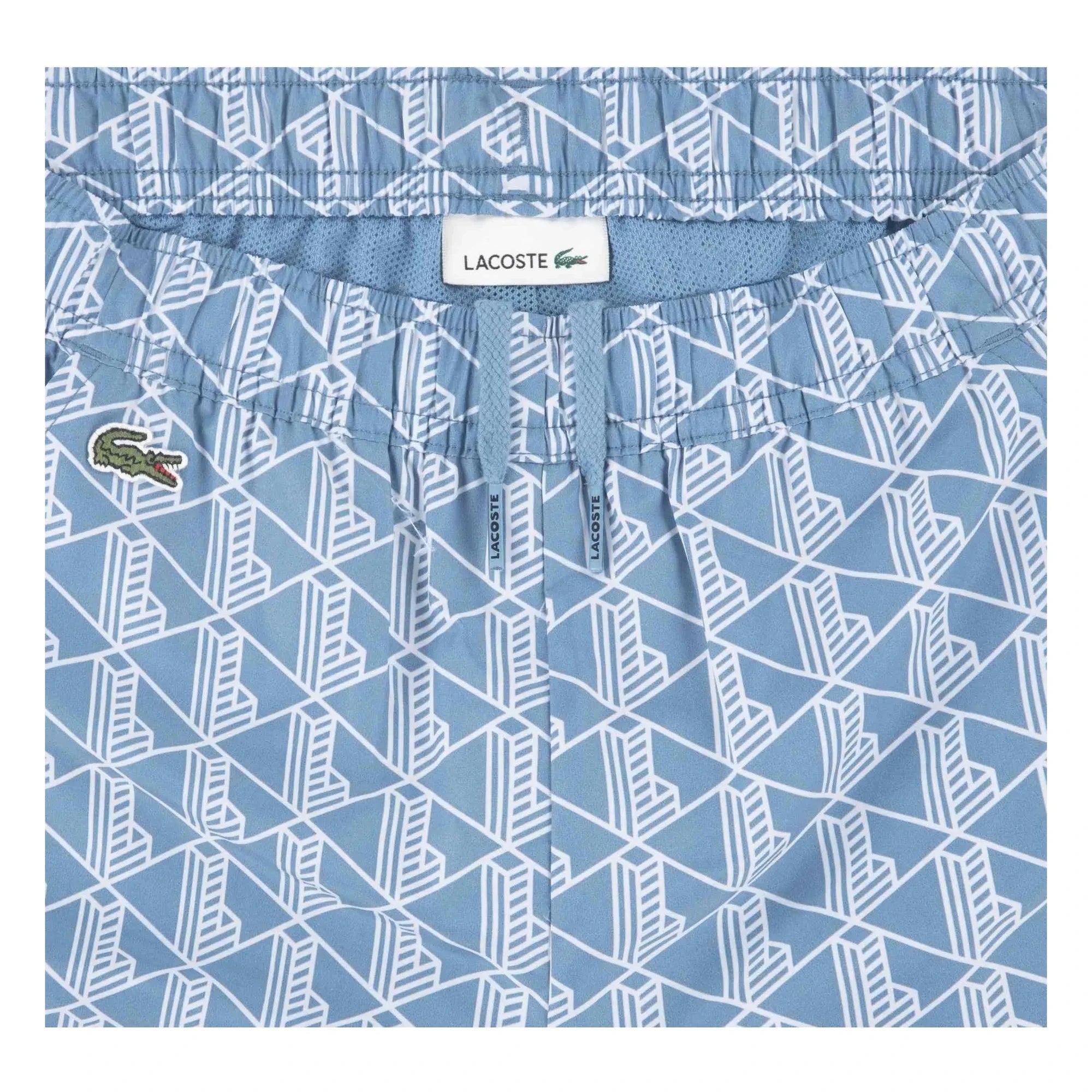 Lacoste - Trainingsanzug aus recyceltem Gewebe mit Monogramm | Hellblau