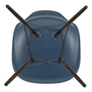 Vitra - DSW Kunststoffstuhl - Ahornfuß - Charles & Ray Eames | Meeresblau
