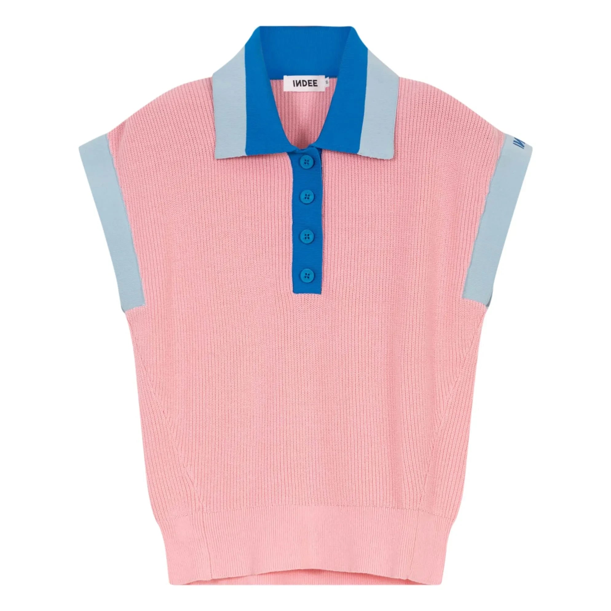 Indee – Valor Mesh Poloshirt | Rosa