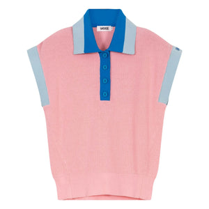 Indee – Valor Mesh Poloshirt | Rosa