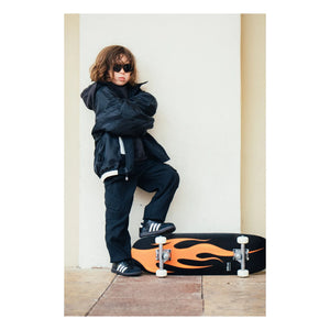 Mino Skateboards - Sunny Flame Kaykay | Siyah