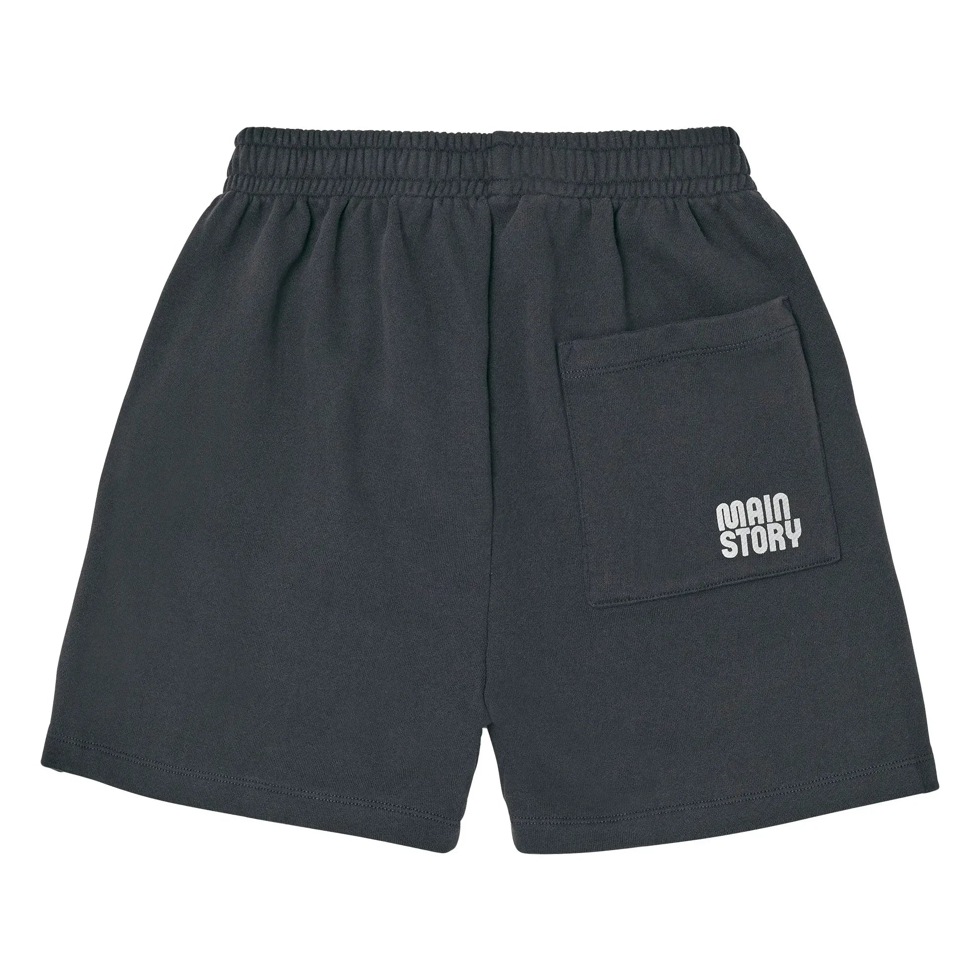 Hauptgeschichte – Jogger-Shorts aus Bio-Baumwolle | Schwarz