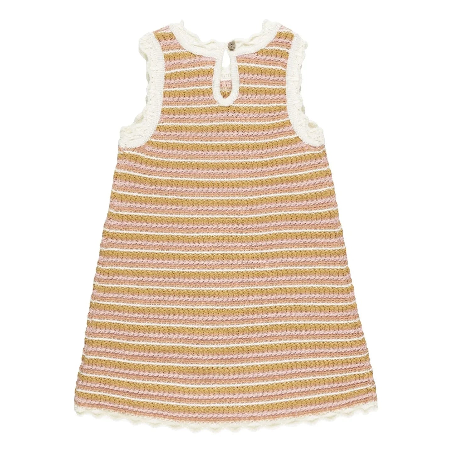 Rylee + Cru - Gestreiftes Kleid | Rosa