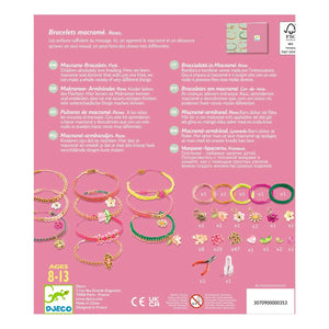 Djeco - DIY-Set - Makramee-Armbänder