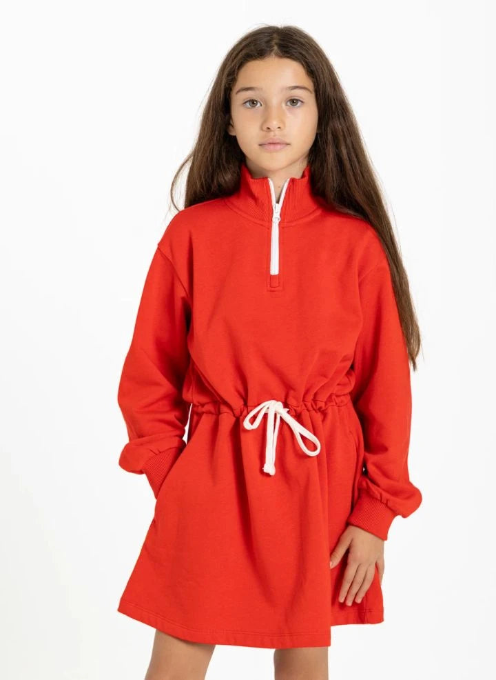 Finger in der Nase - Nour Kleid | Rot