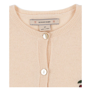 Konges Sløjd - Basi Wollstrickjacke | Creme