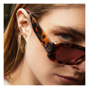 April Please - Earcuff Mael | Champagner