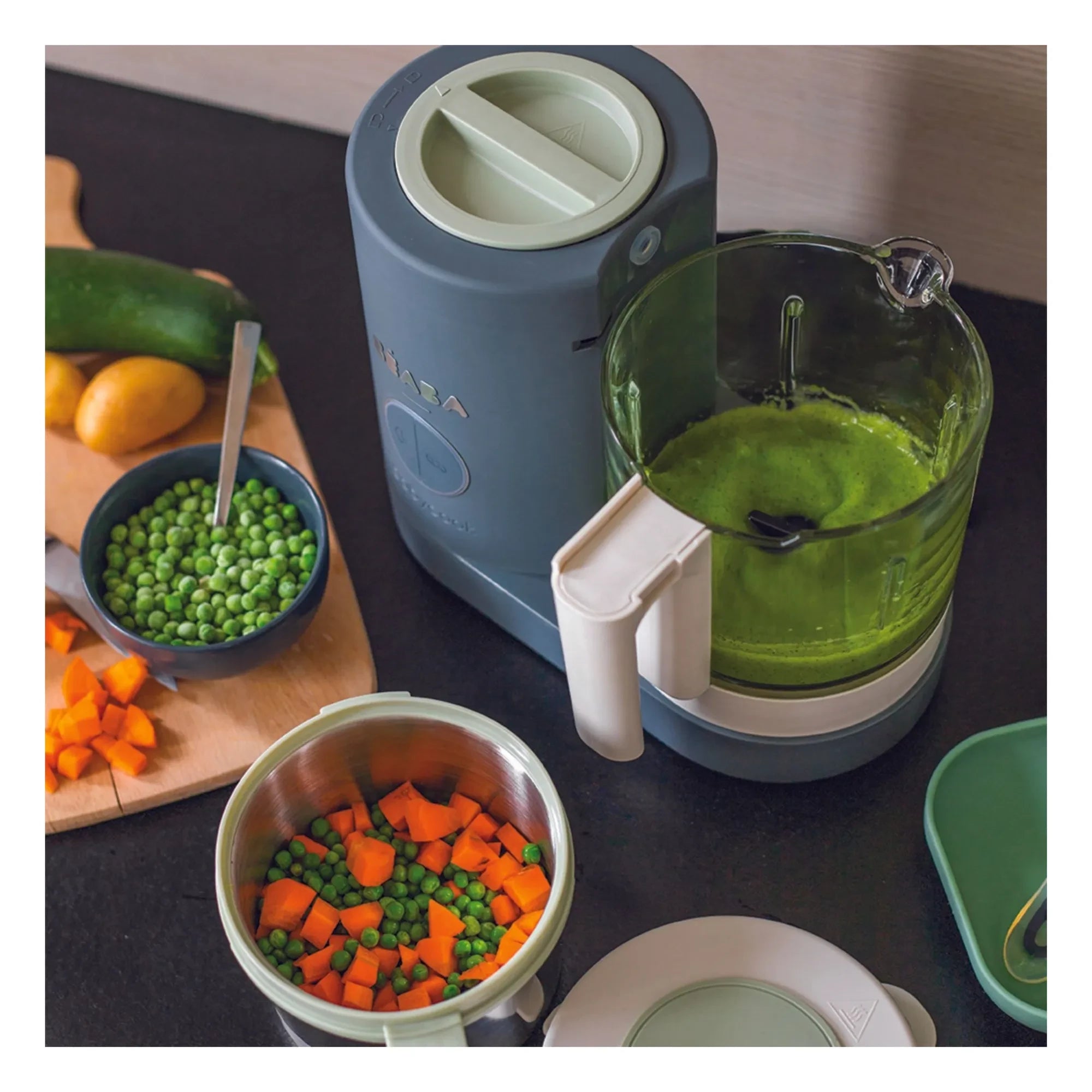 Béaba - Babycook Neo 4-in-1 Babykostzubereiter | Grau