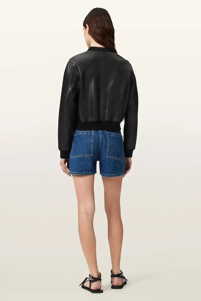 AllSaints kadın denim şort TAY