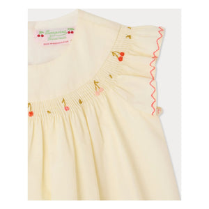 Bonpoint - Amantine Kleid aus Bio-Baumwolle | Ecru