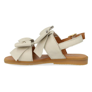 Angulus - Sandalen mit Knoten | Creme