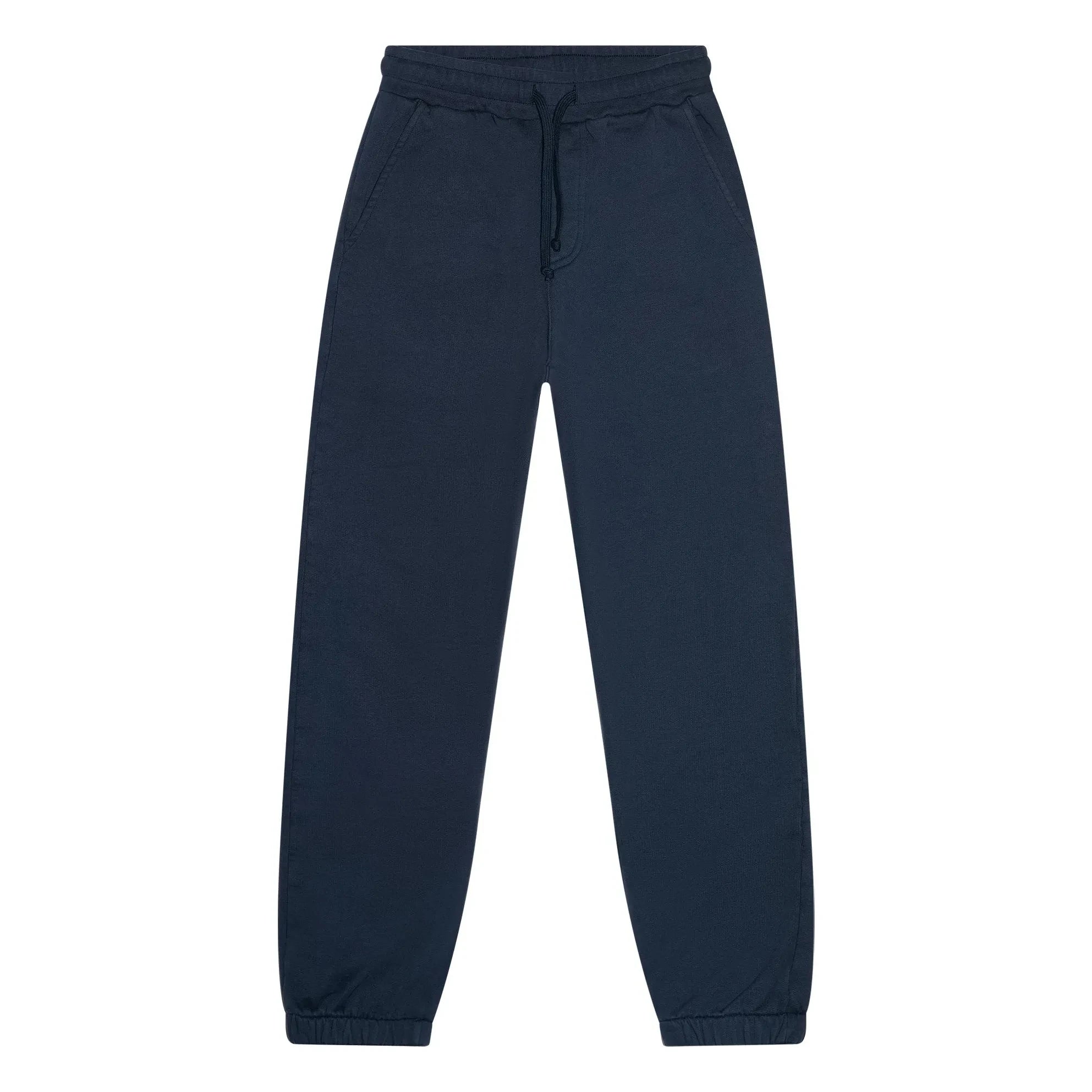 Smallable Kid - Gewaschene blaue Bio-Baumwoll-Jogger