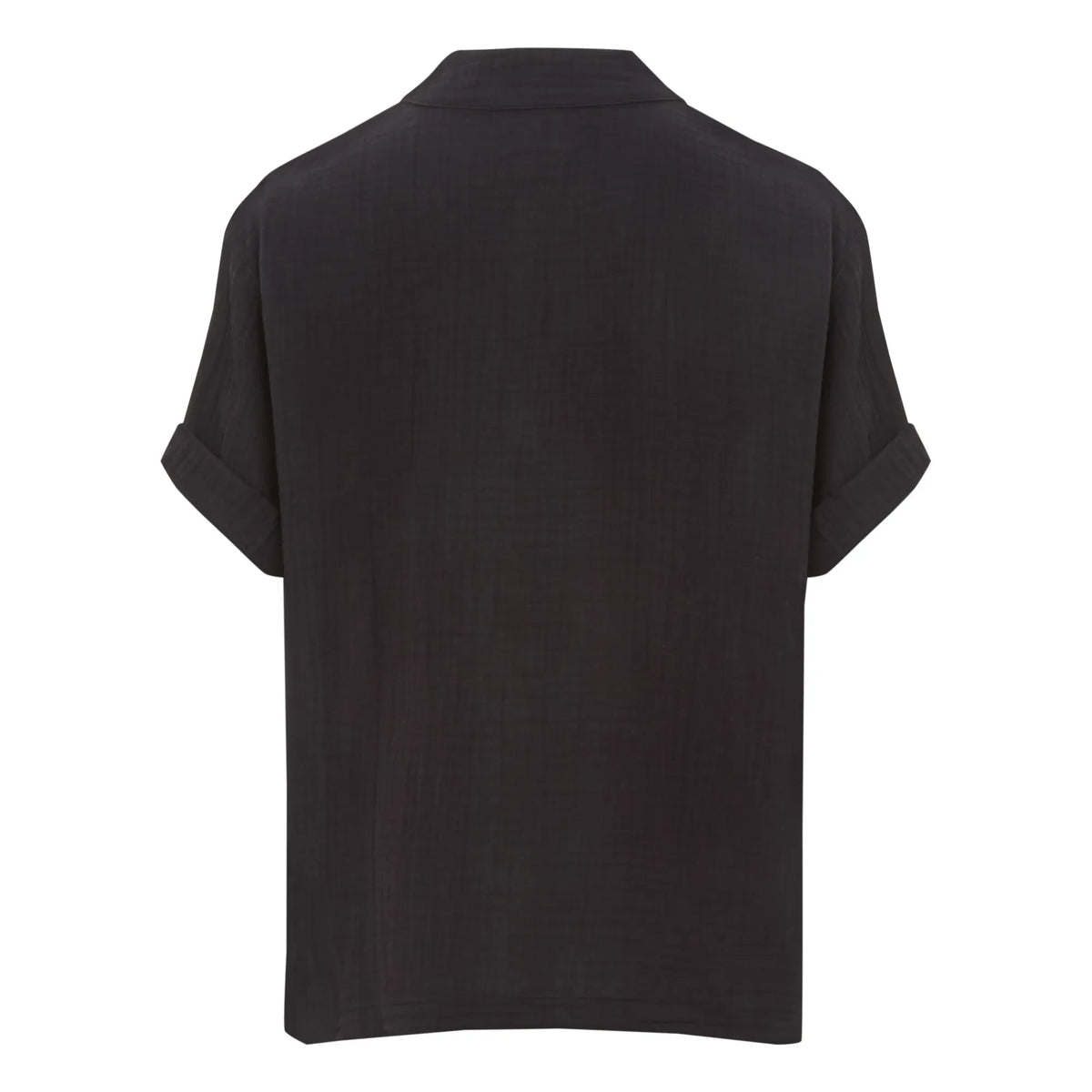 Xirena - Avery Pamuk Muslin Bluz | Siyah
