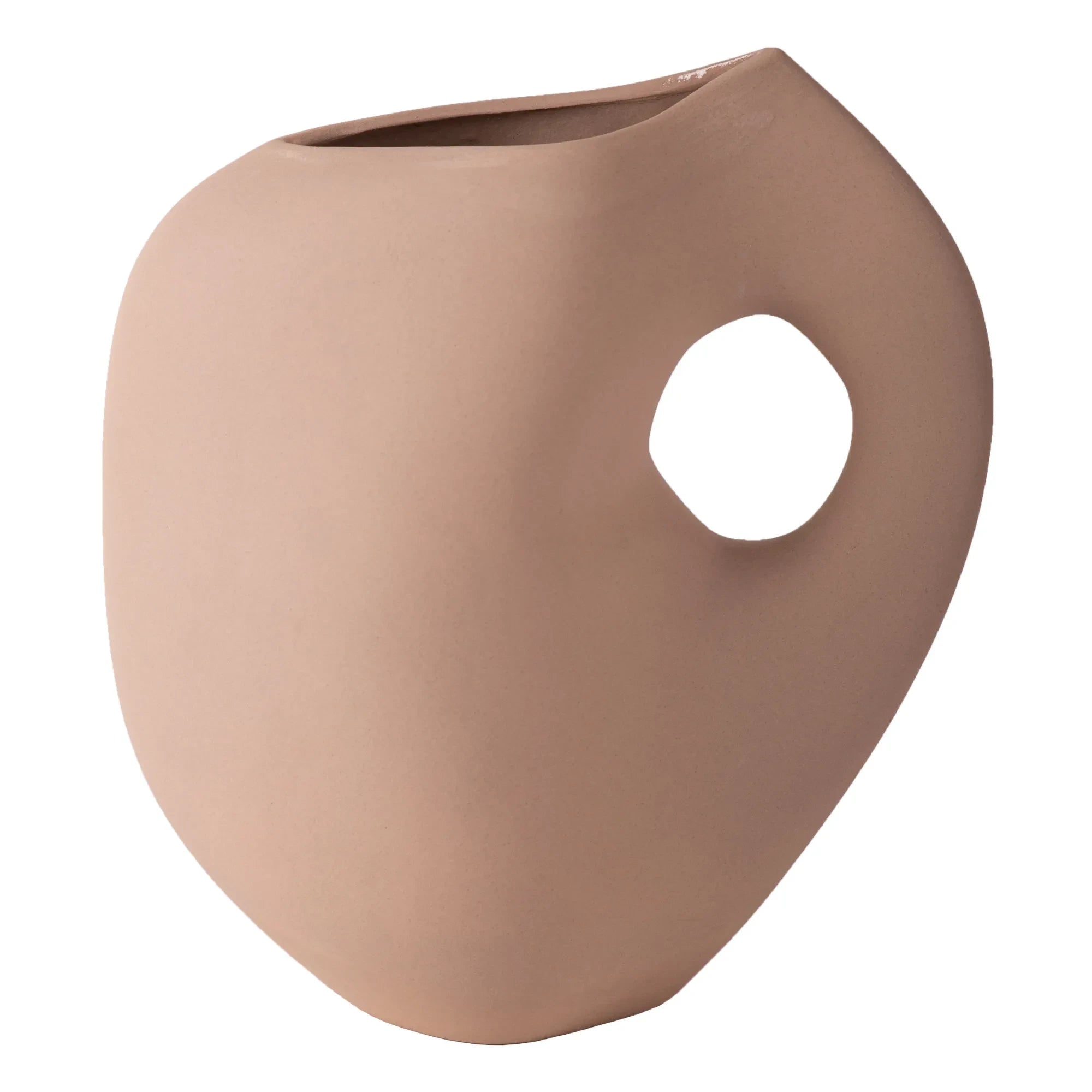 Schneid Studio - Aura 1 Keramikvase | Puderrosa