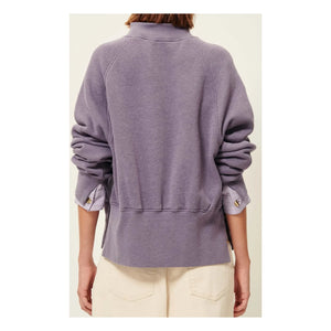 Sessùn - Oliveira Baumwoll-Sweatshirt | Lila