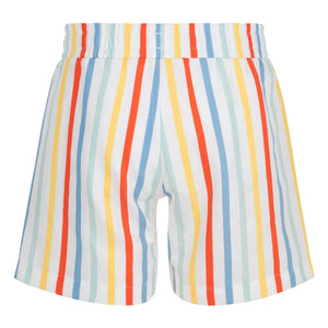 Petit Bateau - Gestreifte Badeshorts aus recycelten Fasern | Gelb