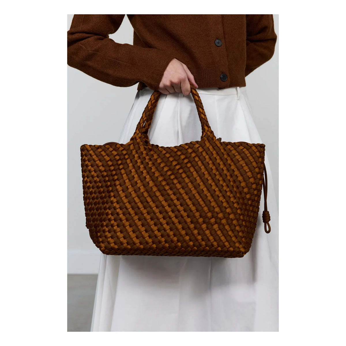Marrea - Caramel & Affogato Mittelgroße Tasche - Exclusive Marrea X Smallable | Caramel