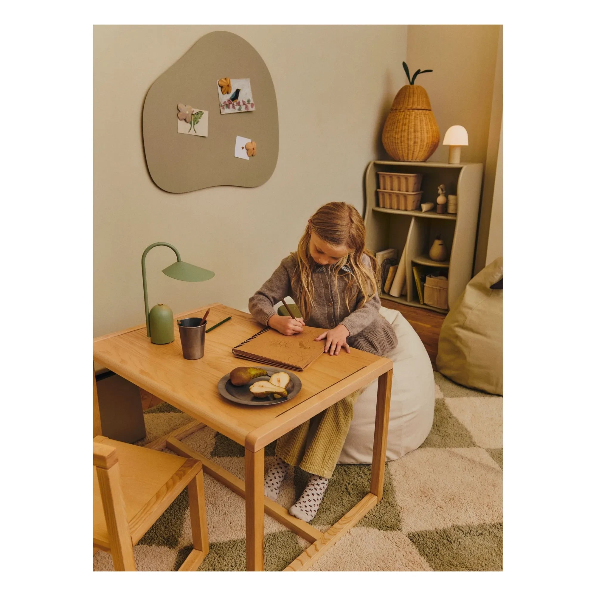 Ferm Living Kids - Birnen Pouf | Beige