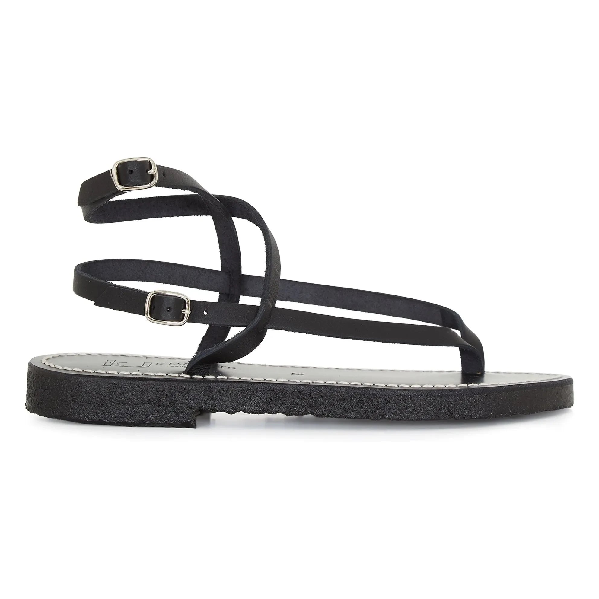 K.Jacques - Abako Pulit Sandalen | Silber