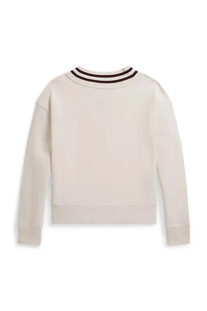 Çocuklar için pamuklu Polo Ralph Lauren sweatshirt