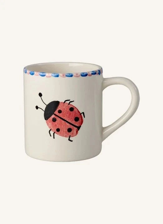 Rice - Keramische Marienkäfer-Tasse | Ecru