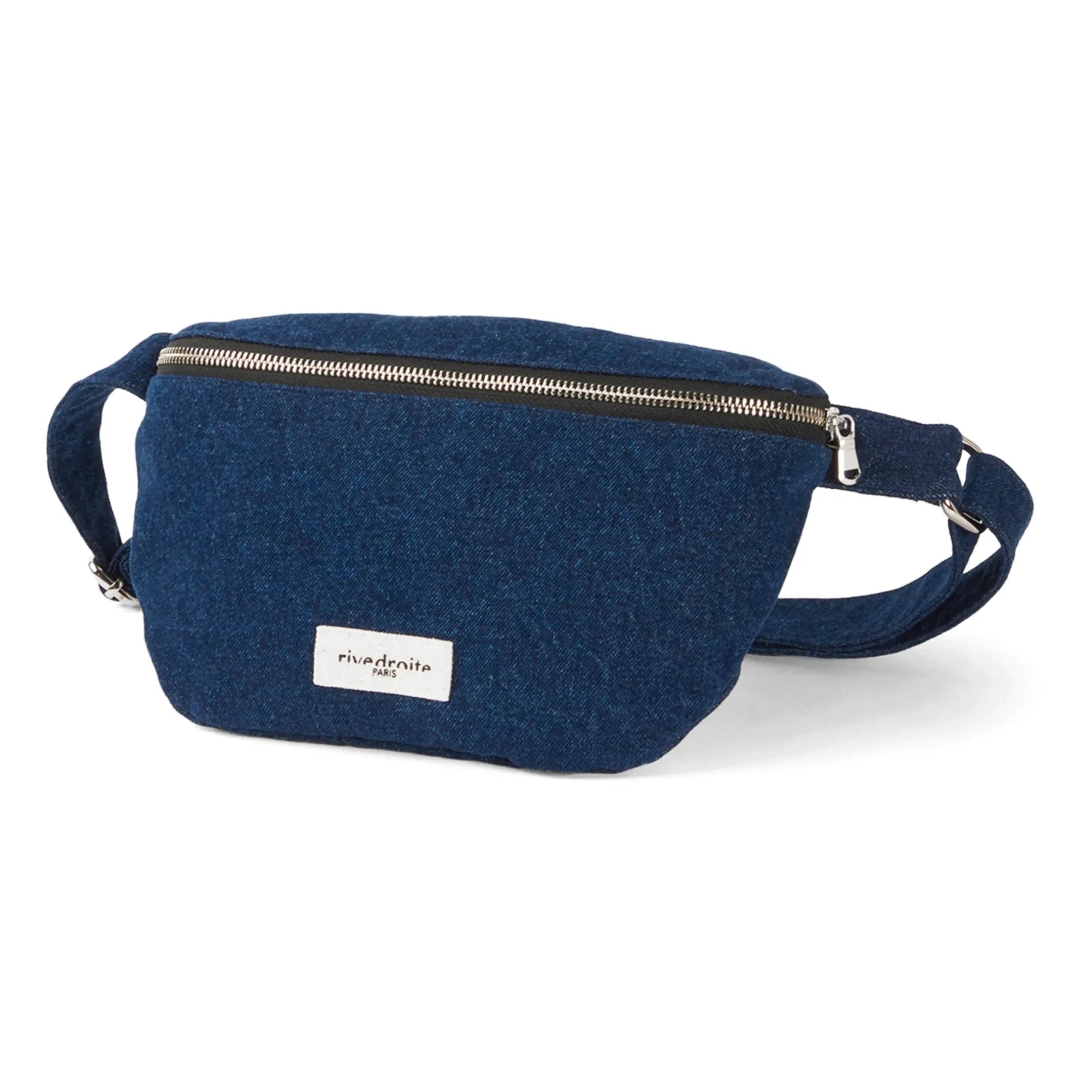 rivedroite - Custine Geri Dönüştürülmüş Denim Bel Çantası | Denim brut