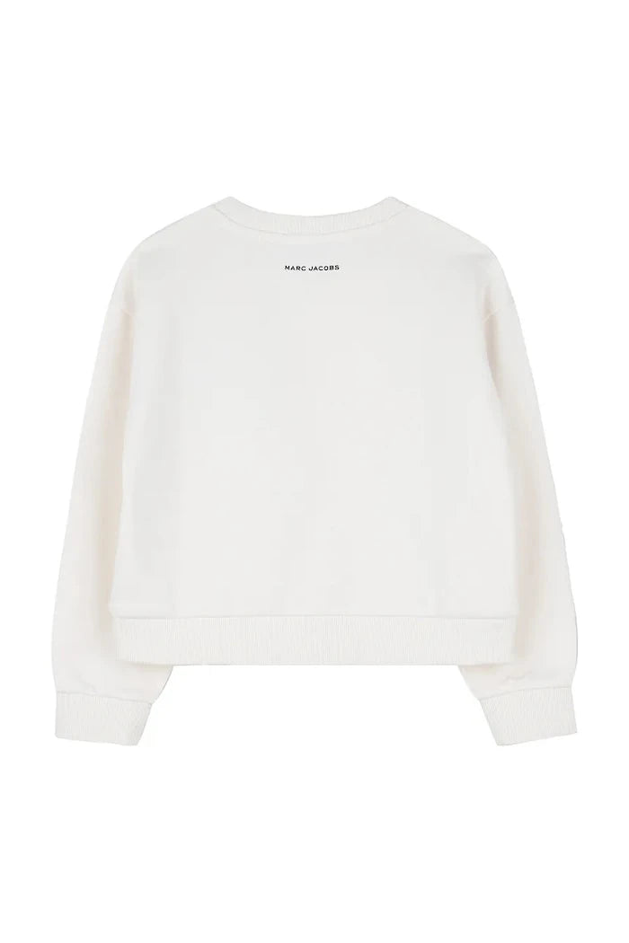Marc Jacobs çocuk pamuklu sweatshirt